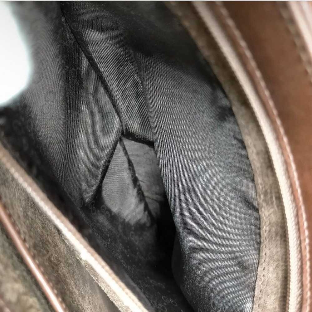 Vintage Gucci  leather handbag - image 9