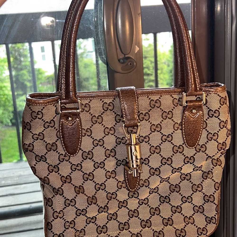 Gucci Jackie Mini Piston Lock bag - Gem