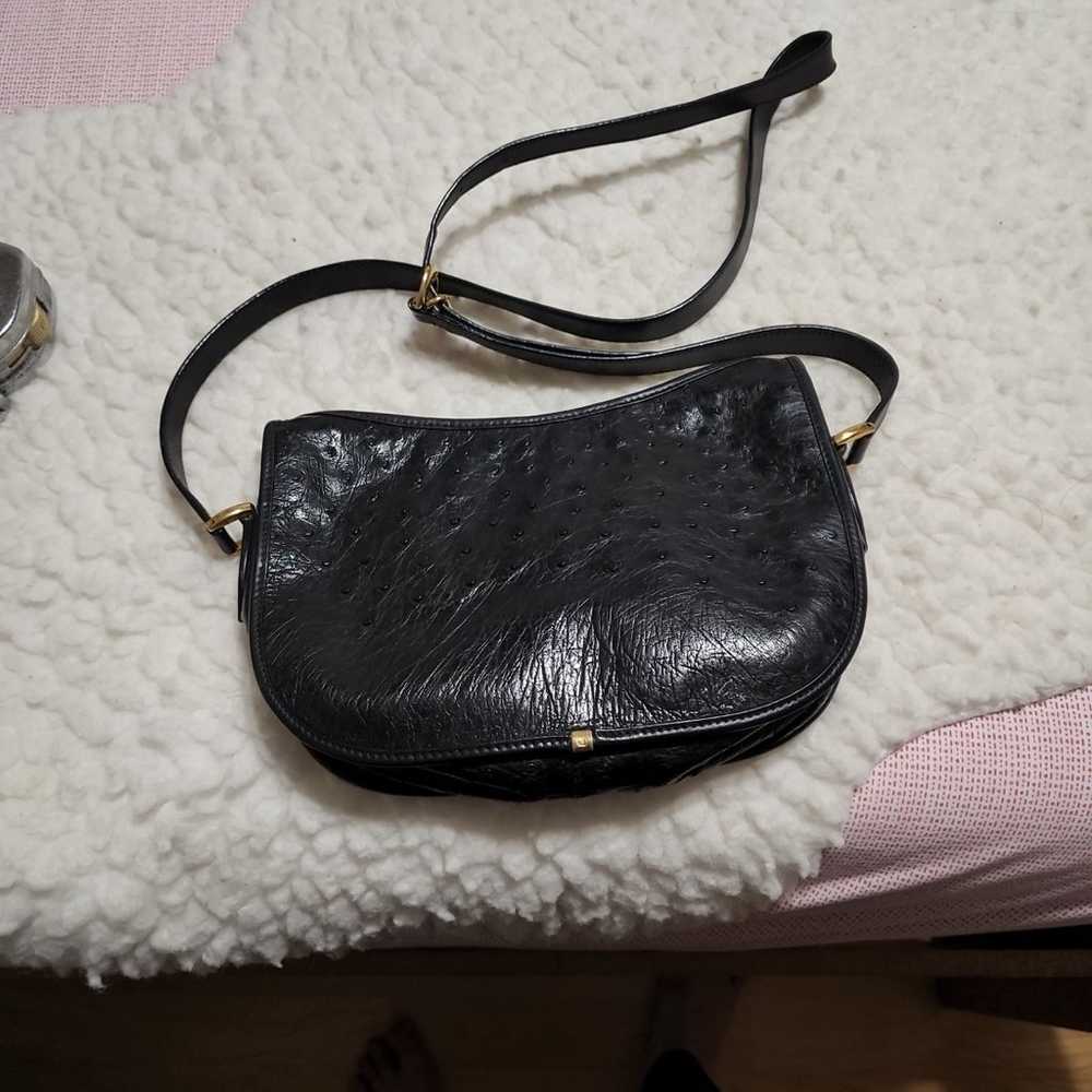 Gucci Black Leather Crossbody Bag - image 3