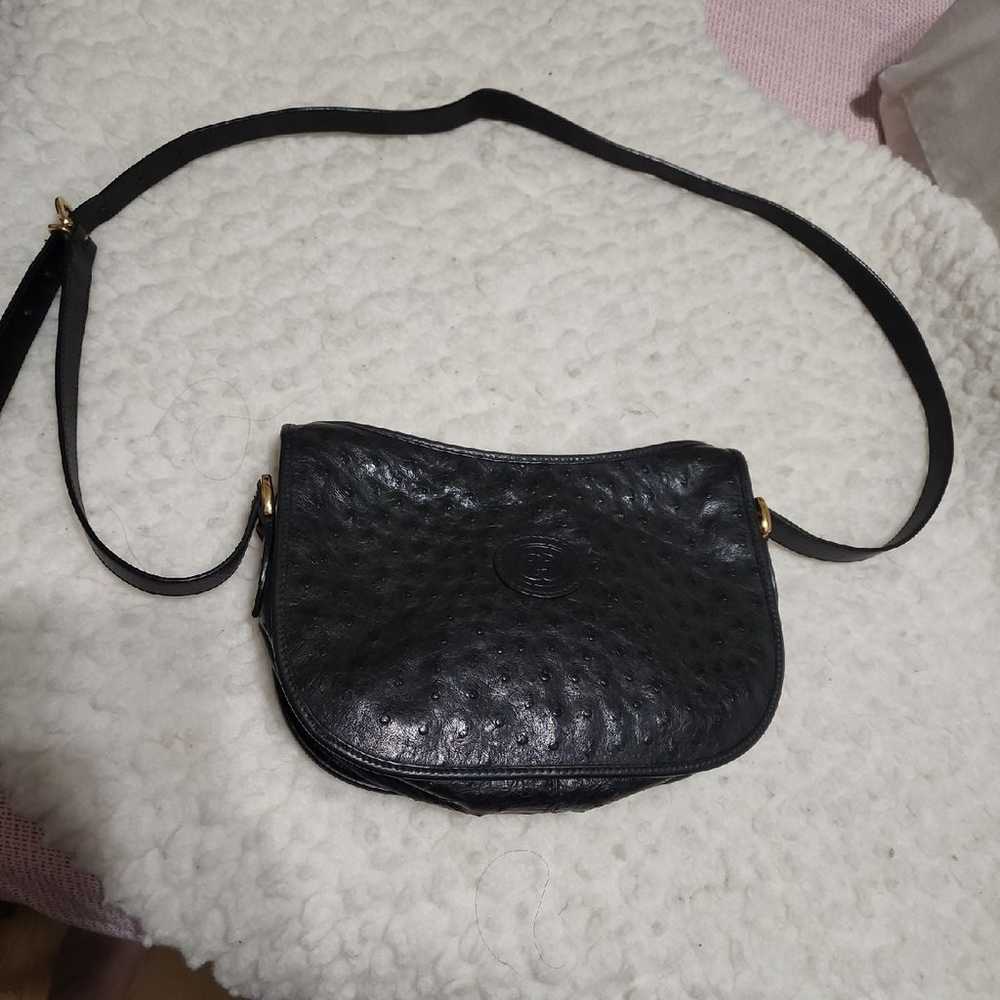 Gucci Black Leather Crossbody Bag - image 5