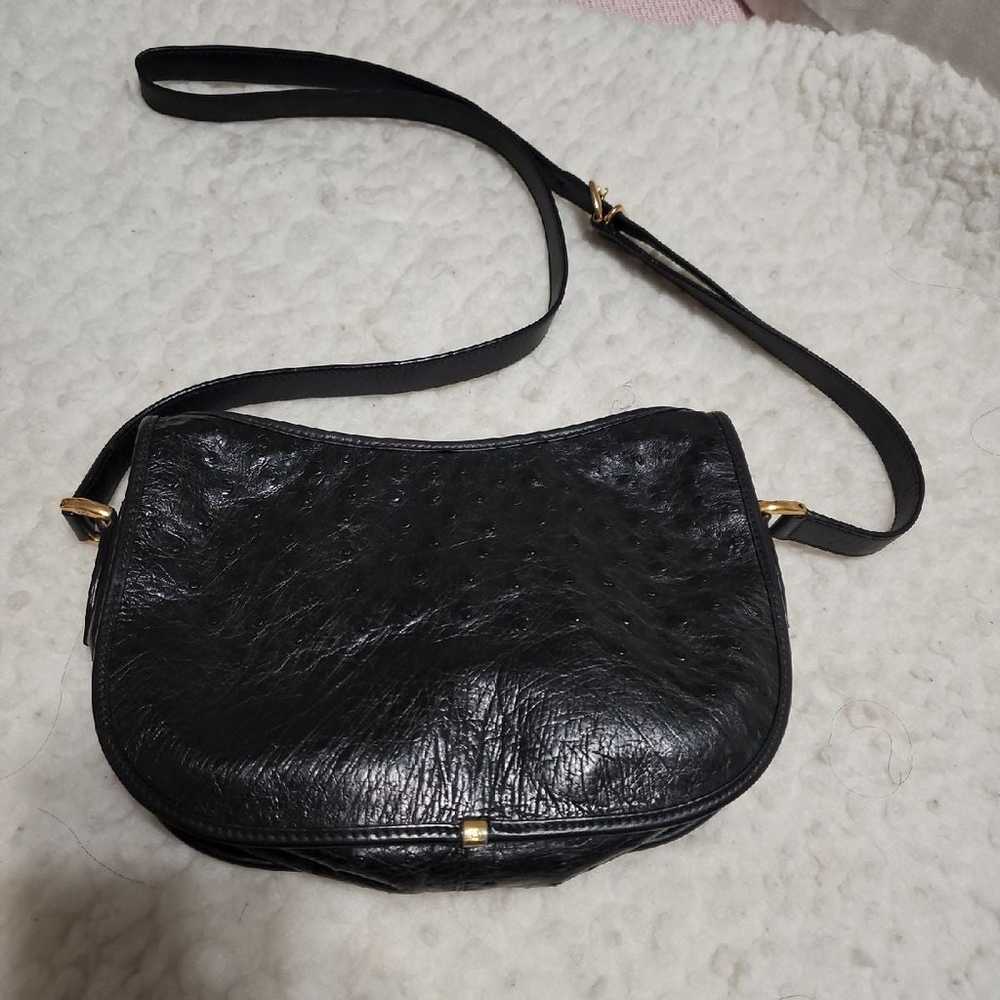 Gucci Black Leather Crossbody Bag - image 7