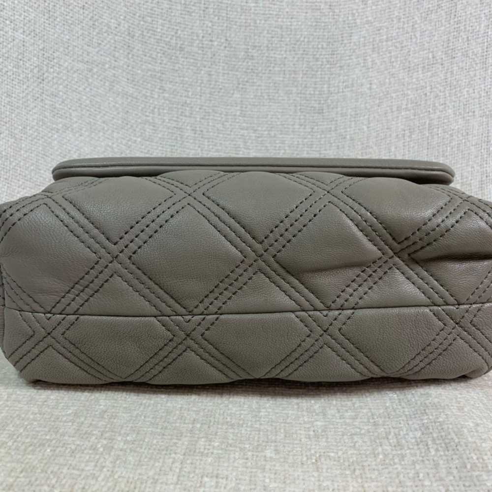 Tory Burch Gray Small Soft Fleming Bag - image 7