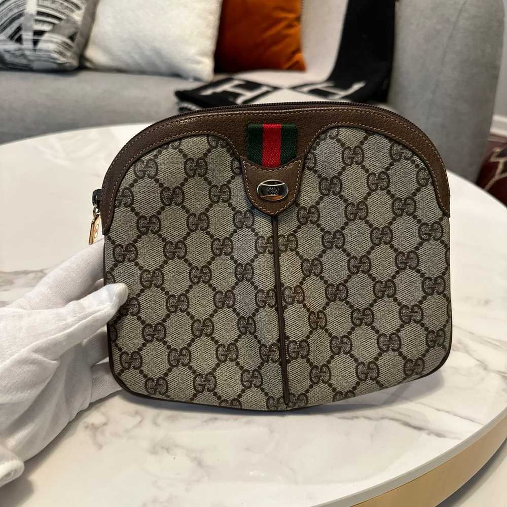 Vintage Gucci Crossbody bag Sherry Line GG Patter… - image 2