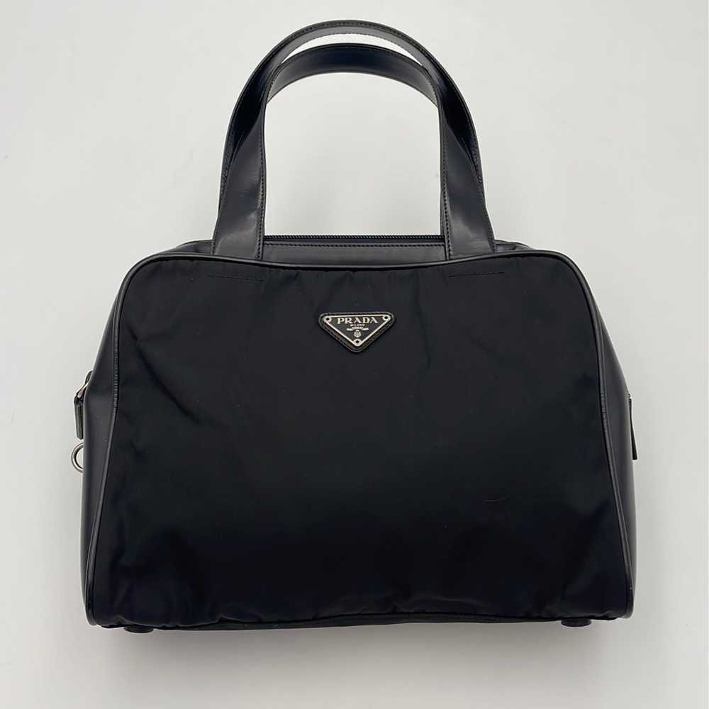 Prada Tessuto Black Nylon Handbag - image 2