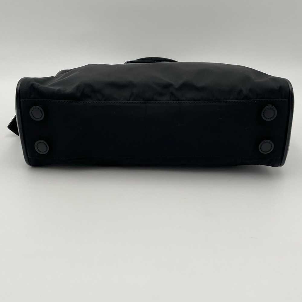 Prada Tessuto Black Nylon Handbag - image 6