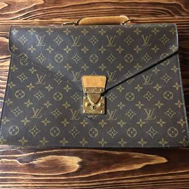 Auth Louis Vuitton Briefcase Portable