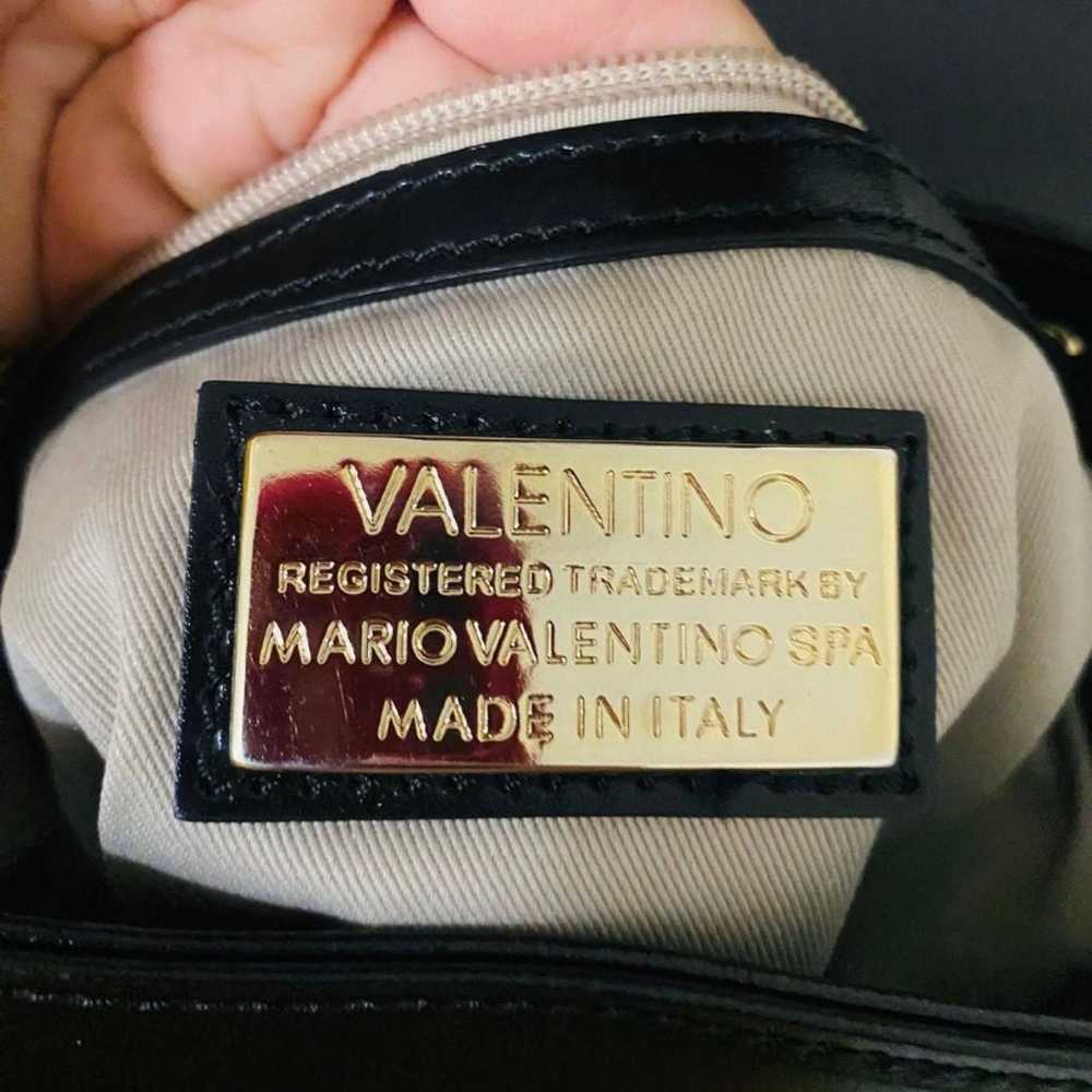 Mario Valentino Authentic leather black backpack - image 10