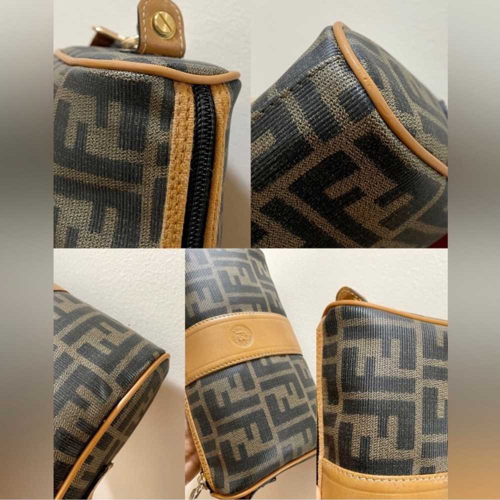 ♥️Auth♥️VTG FENDI Zucca Zucchino FF Logo Monogram… - image 11