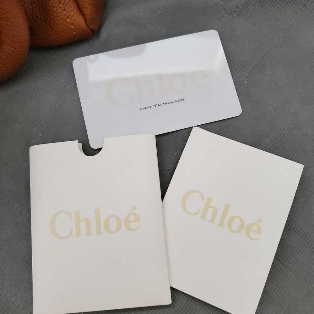 Chloe Paraty Small Leather Tan - image 10