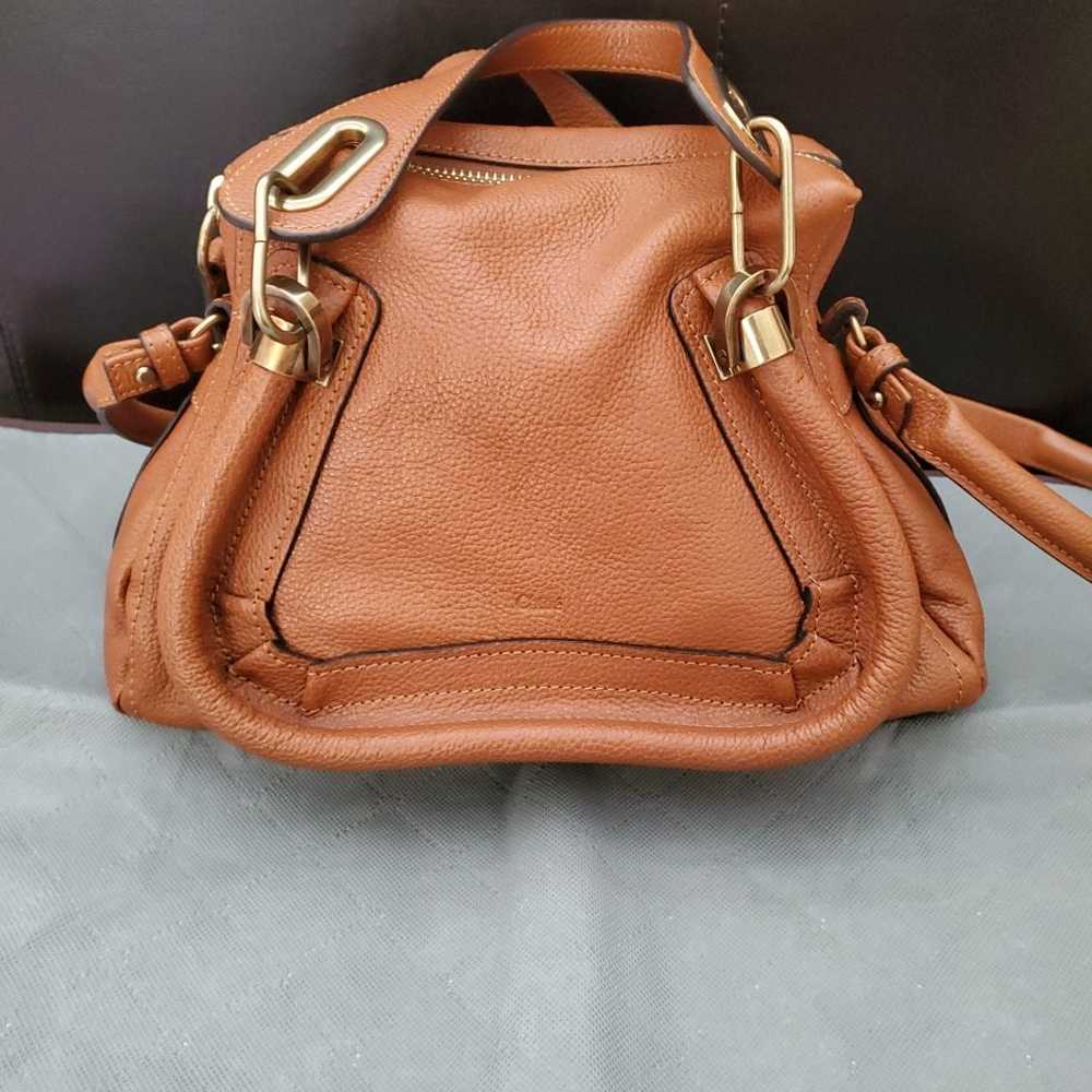 Chloe Paraty Small Leather Tan - image 2