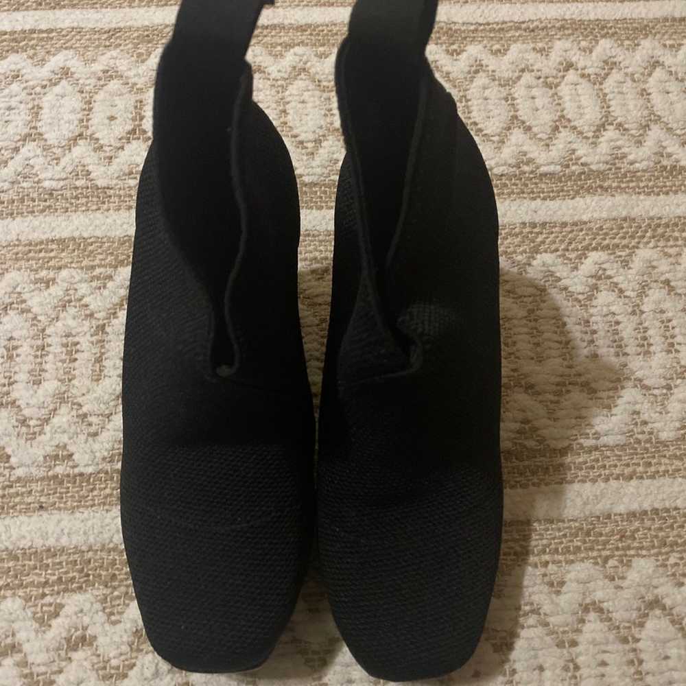 Charleston Shoe Company Black Platform Boots size… - image 5