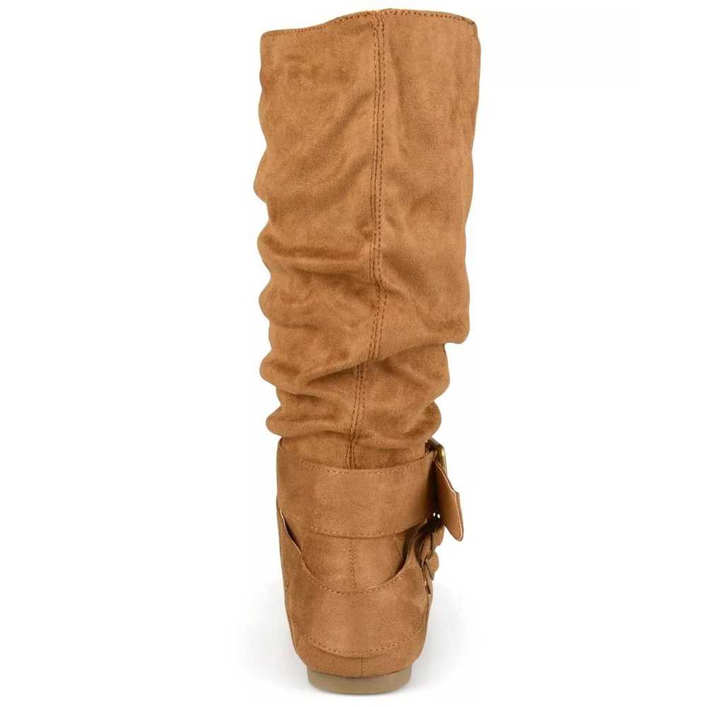 Journee Collection Wmn Mid Calf Riding Boots Shel… - image 3