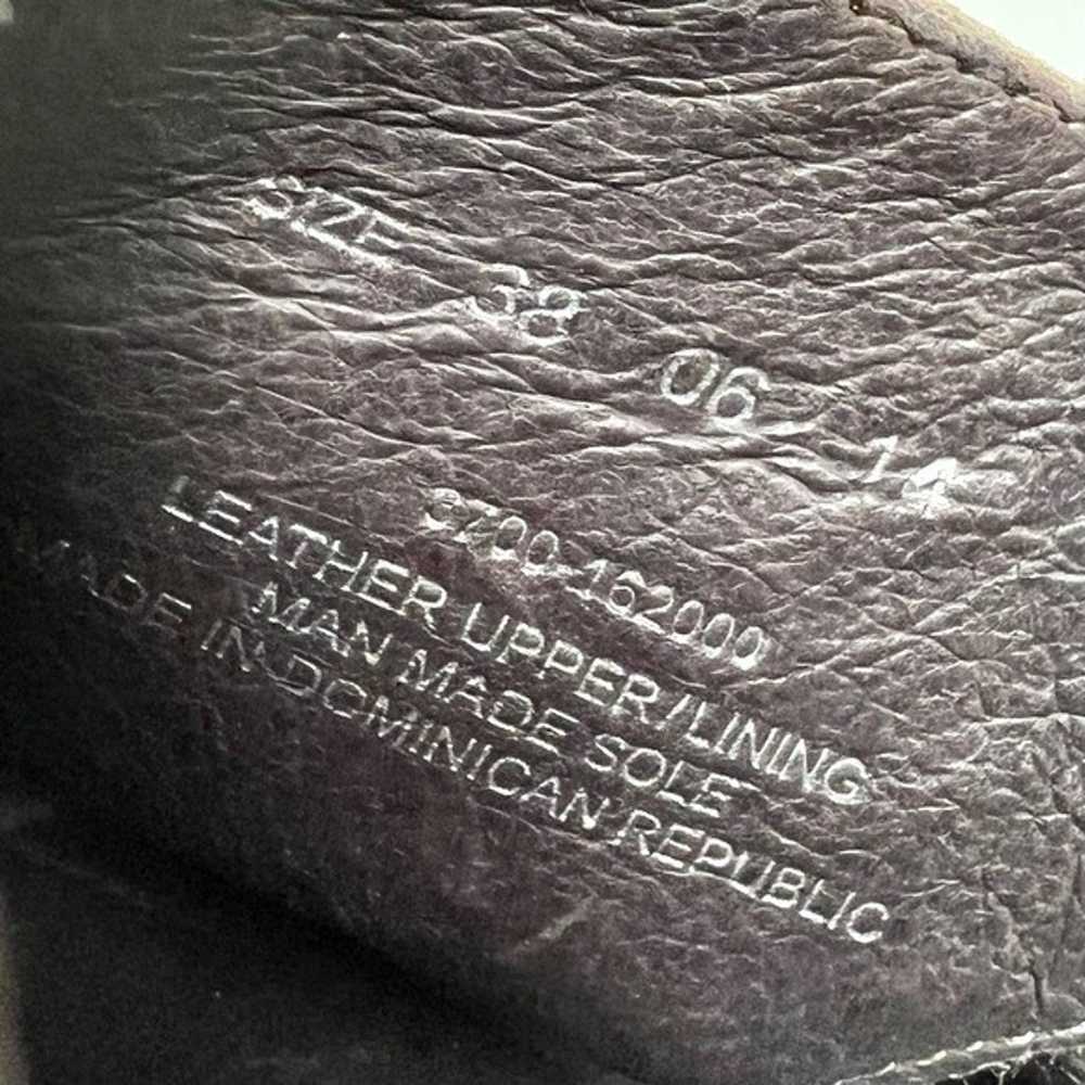 DANSKO Bonita Cut Out oatmeal suede leather Zip A… - image 7