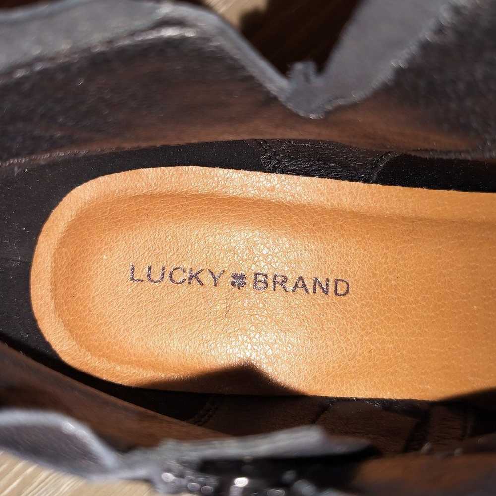 NEW Lucky Brand Leather Booties - image 10
