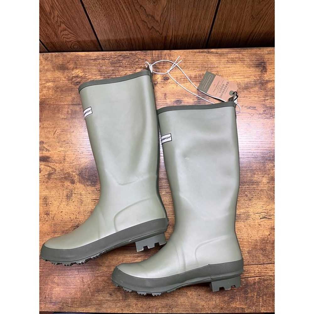 Smith & Hawken Waterproof Gardening Boots Sz 7 - image 4