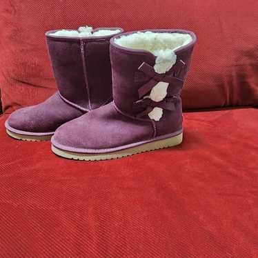 Koolaburra by ugg boots purple suede - image 1