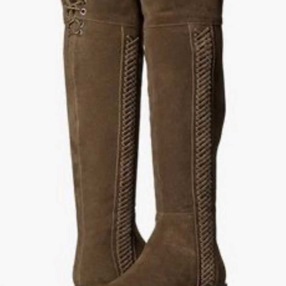 SBicca knee-high suede boots, size 9 - image 1