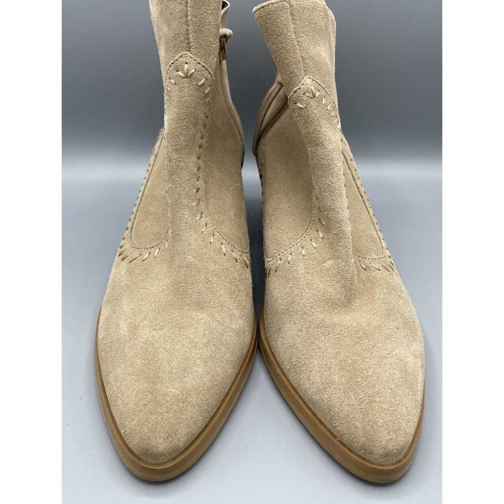 Rebecca Minkoff Womens Tan Suede Ankle Boots 9.5 - image 2
