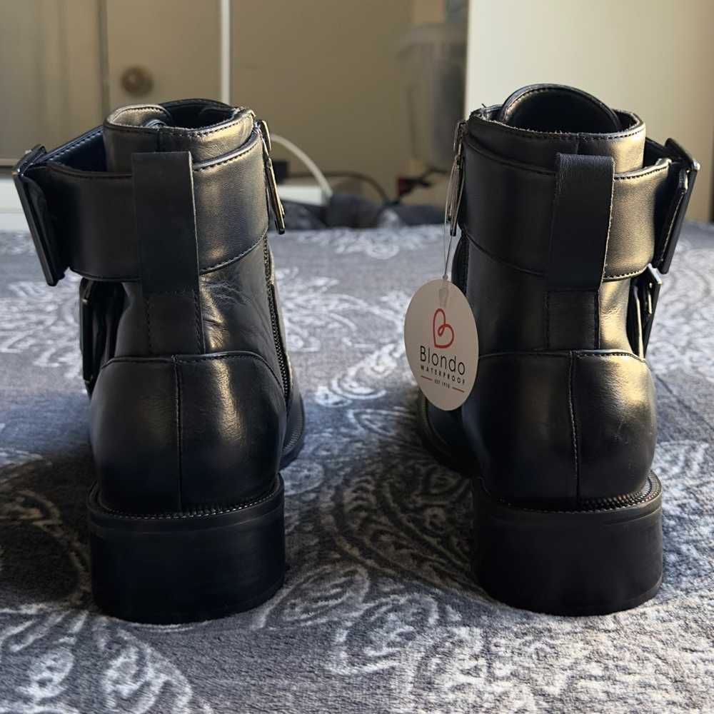 Blondo Waterproof Camila Buckle Combat Boots in B… - image 9