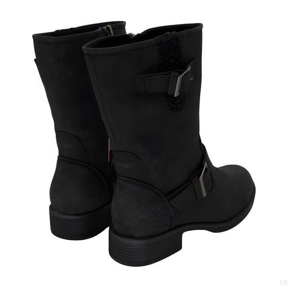 MUK LUKS Black Faux Fur-Lined Bianca Baylee Boot … - image 2