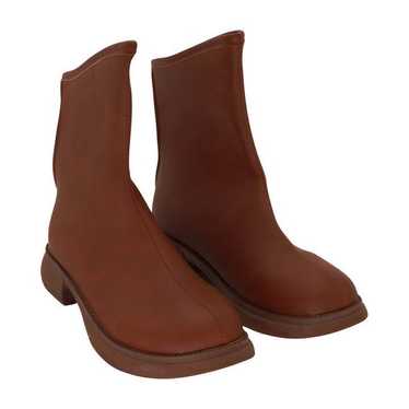 Hannah Rosanna Brown Thick-Sole Boots Womens Shoes