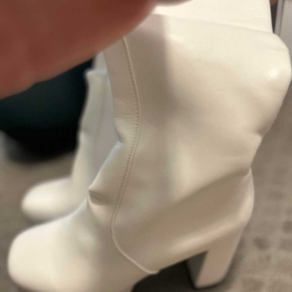 White GoGo Lamoda Boots - image 5