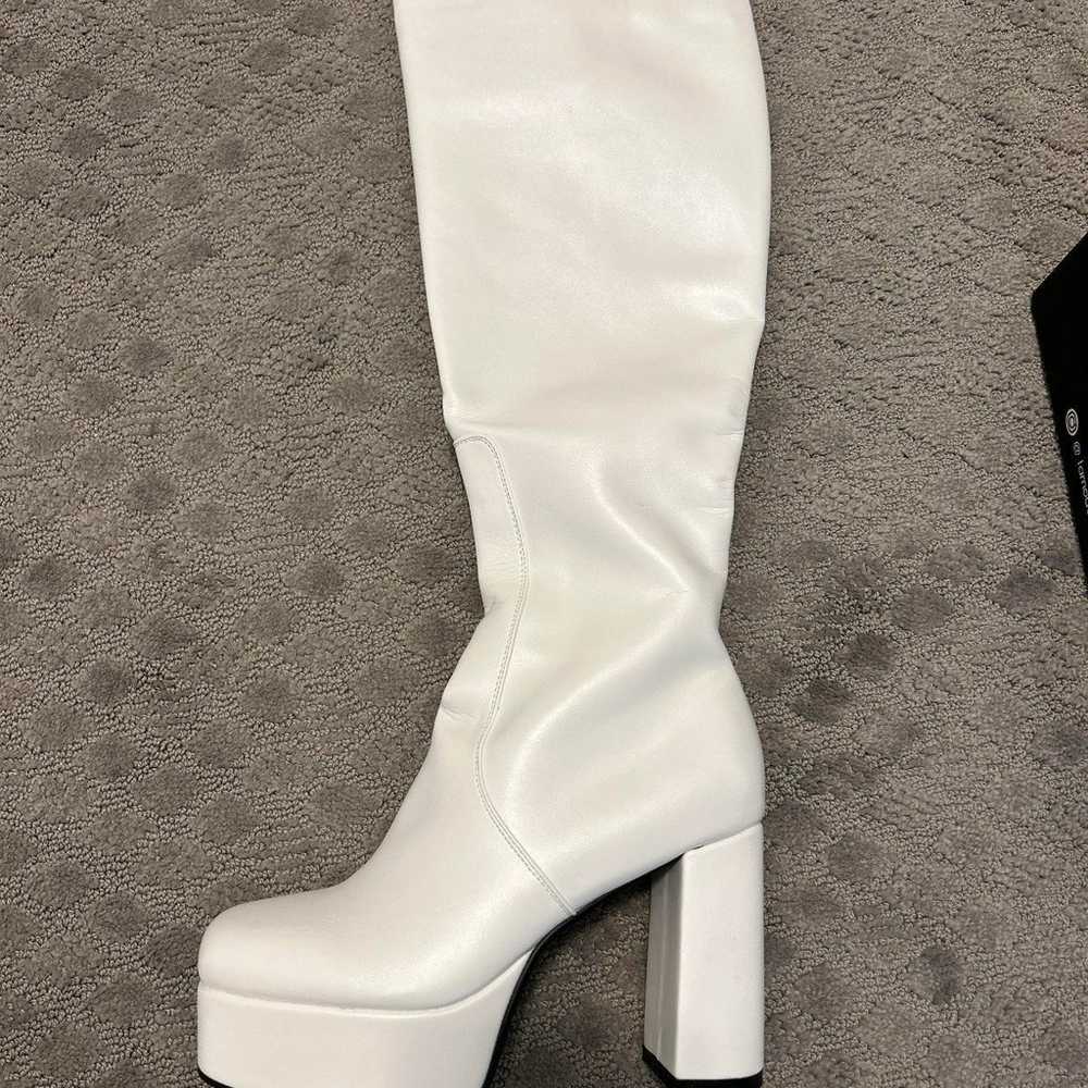 White GoGo Lamoda Boots - image 6