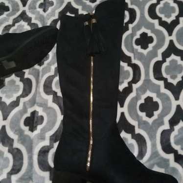 Navy blue Knee boots - image 1