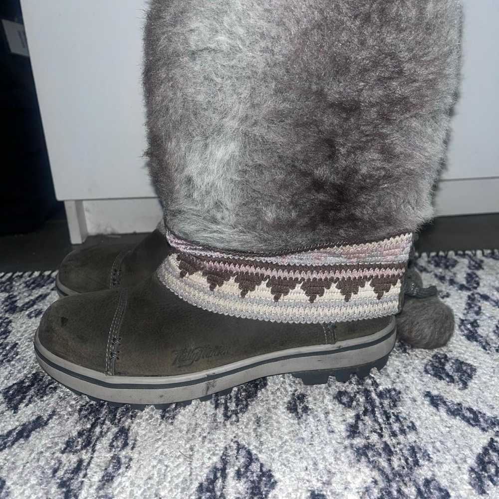 Girls HH faux fur winter boots - image 2