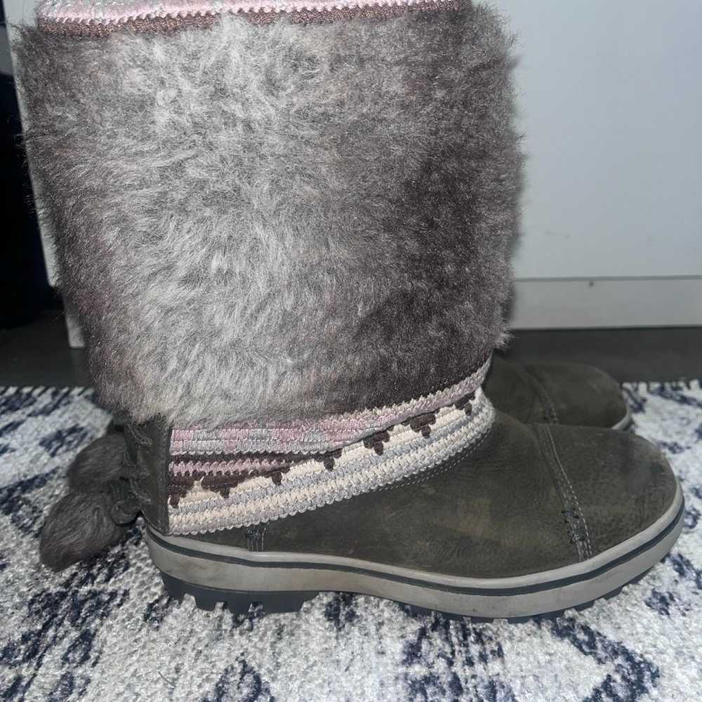Girls HH faux fur winter boots - image 3
