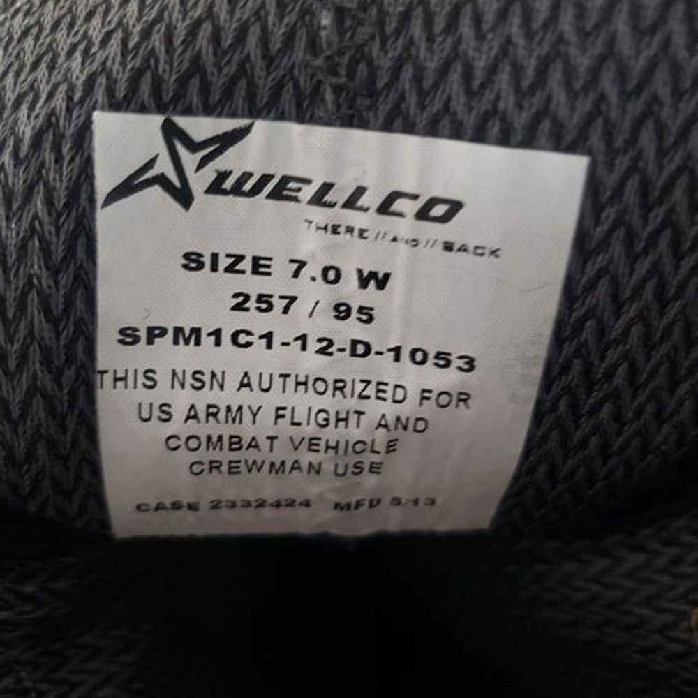 Vibram Combat Boots Size US 7 Women Tan Used Like… - image 7