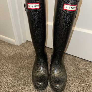 Hunter Starcloud Glitter Rain Boots