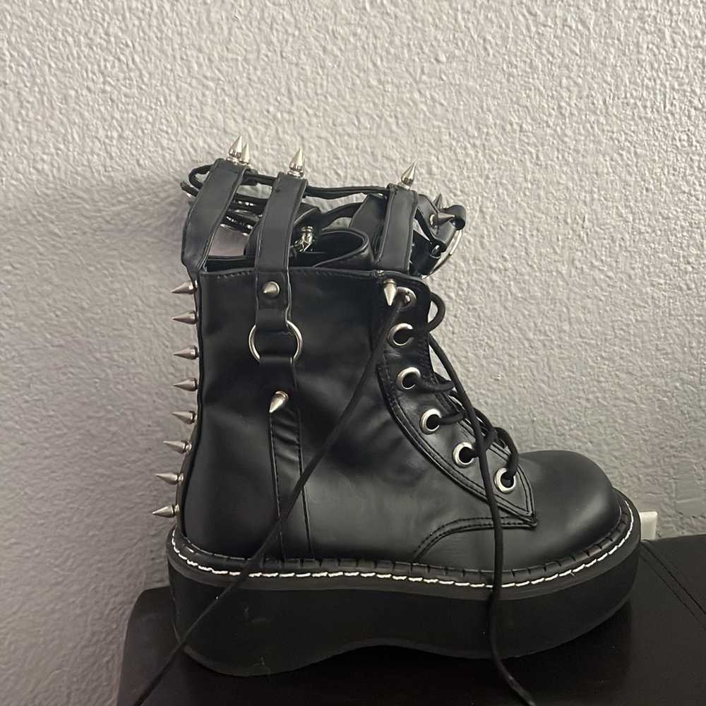 Demonia Emily 357 boots - Gem