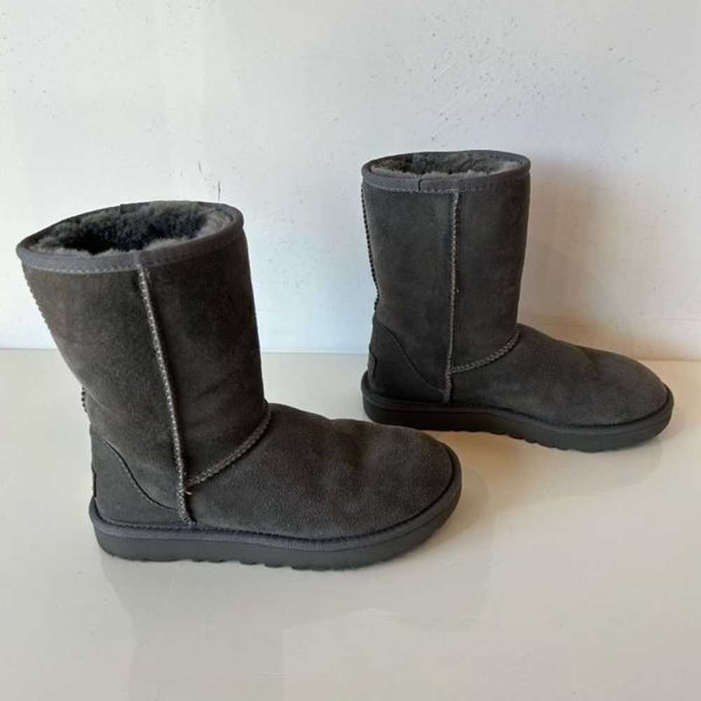 6 UGG Gray Classic Boots - image 5