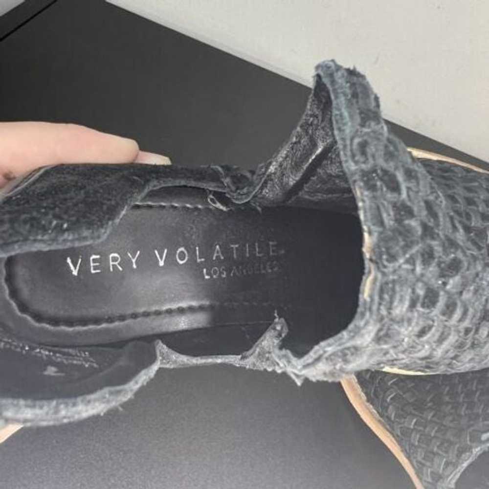 Very Volatile Size 7 Veracruz Leather Pointed Toe… - image 10