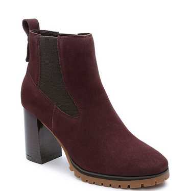 Sanctuary Burgundy Ravish Chelsea Suede Bootie NE… - image 1