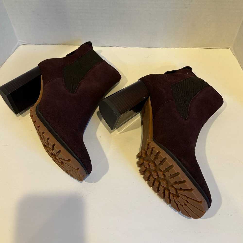 Sanctuary Burgundy Ravish Chelsea Suede Bootie NE… - image 4