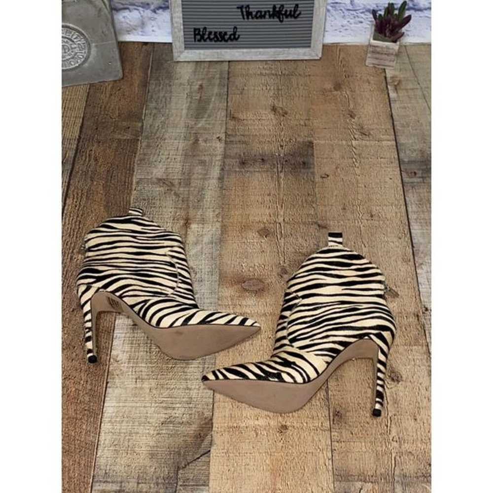 Jessica Simpson Zebra Print Pixillez2 Booties Siz… - image 10