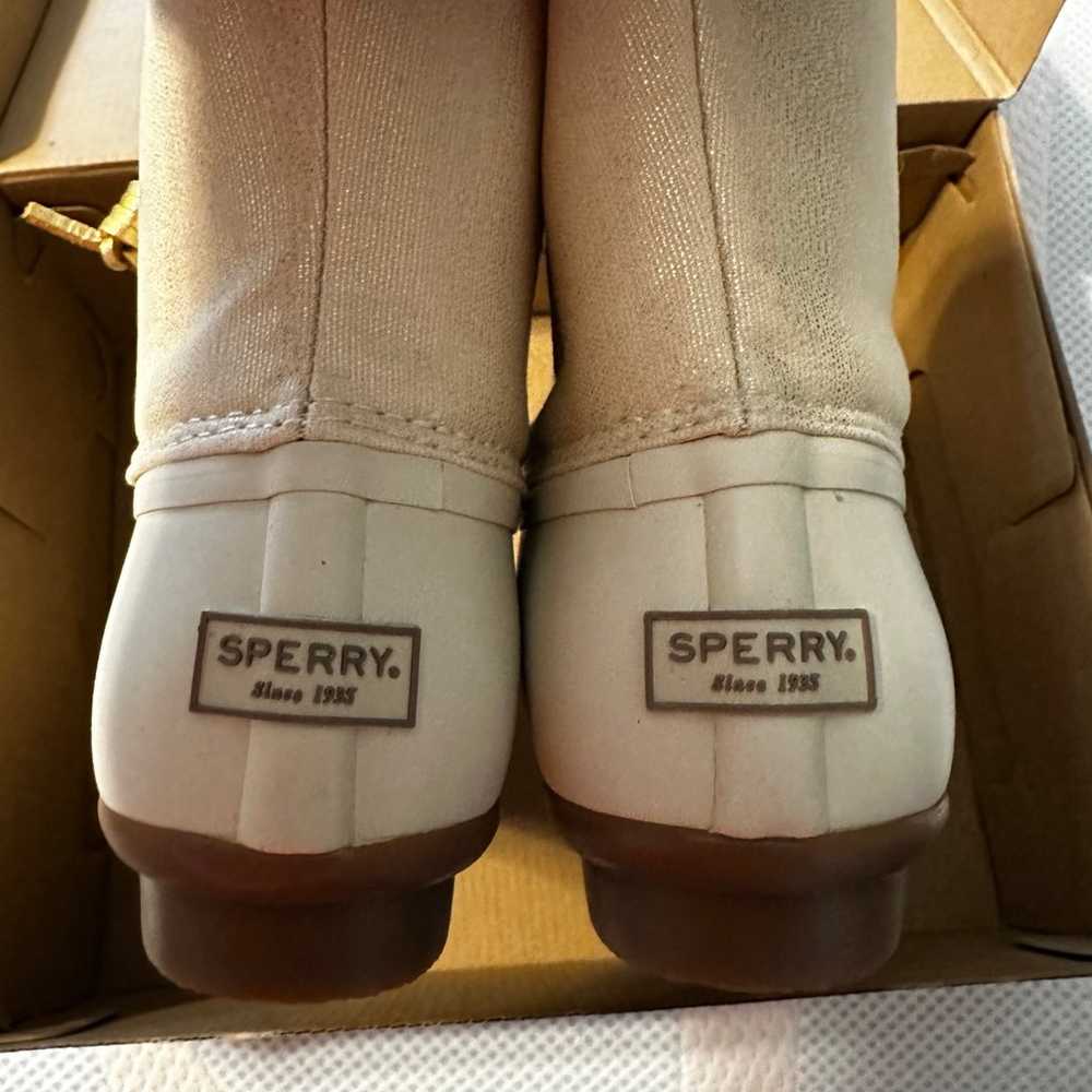 Sperry metallic salt water boots - image 6