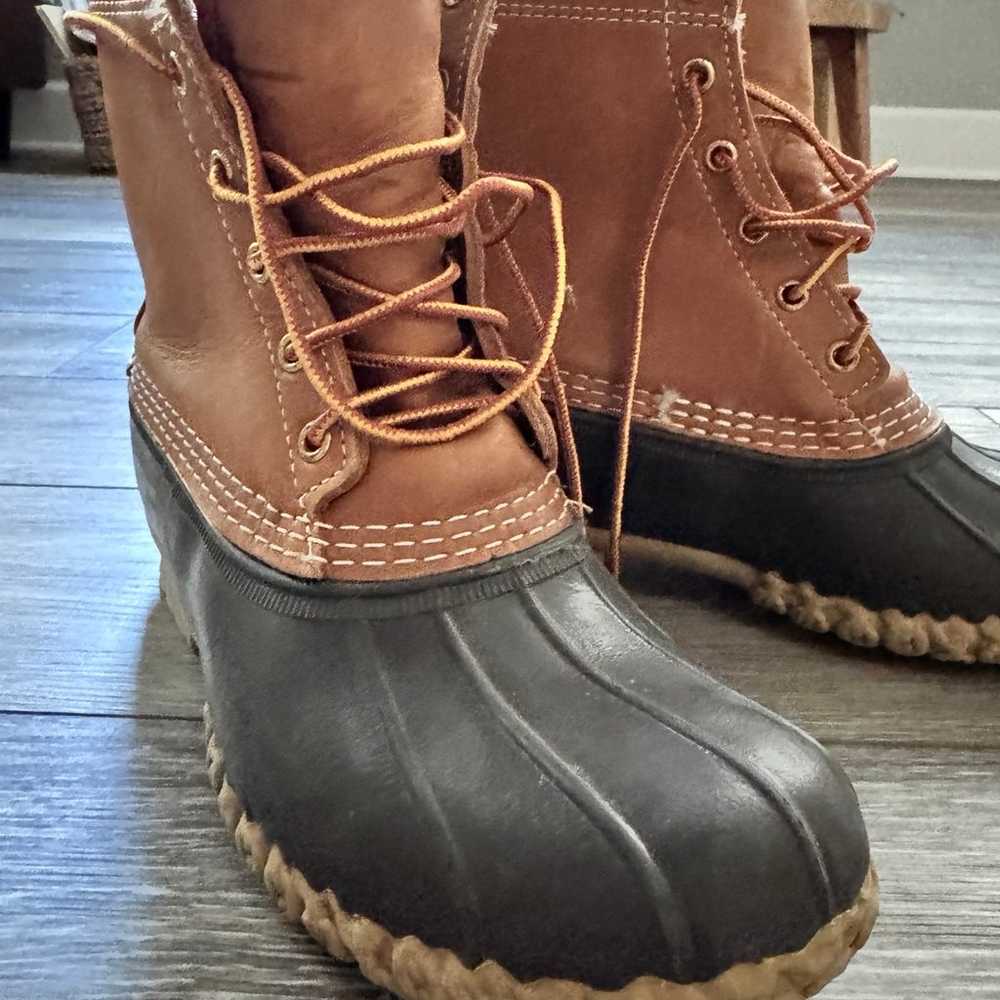 Womens LL Bean duck boots with Goretex and Thinsu… - image 2