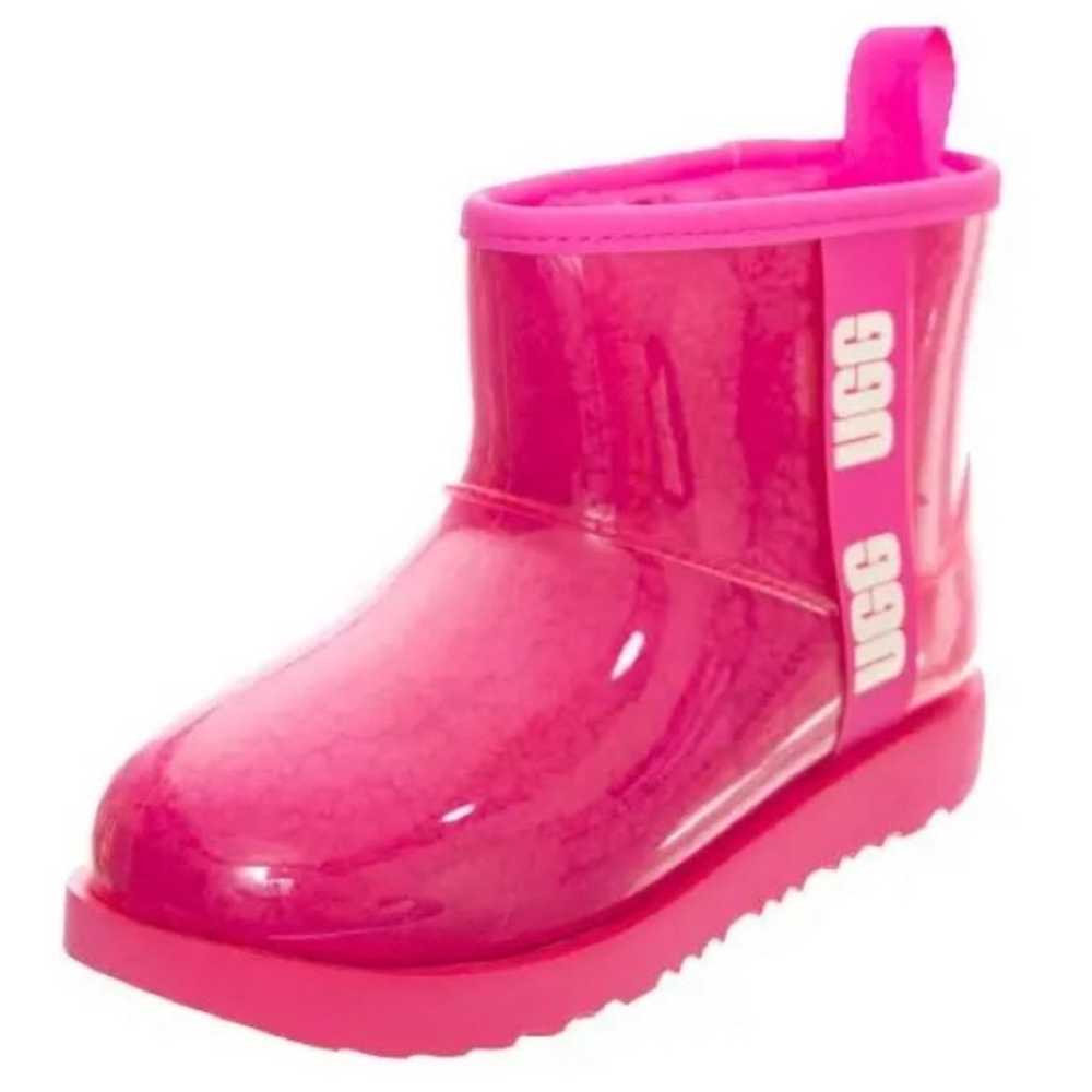 UGG Hibiscus Pink Clear and Sherling Boots - image 2