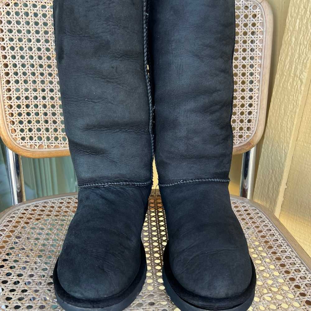 Black Tall Classic UGG Boots size 9 - image 2