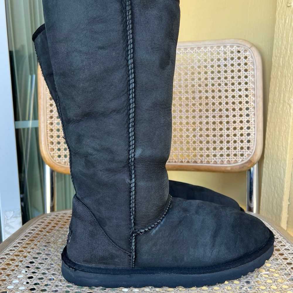 Black Tall Classic UGG Boots size 9 - image 4