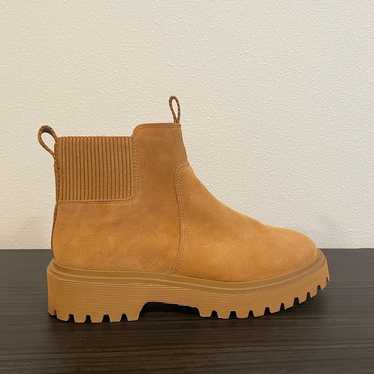 Madewell The Lugsole Suede Boot Size 9W - image 1