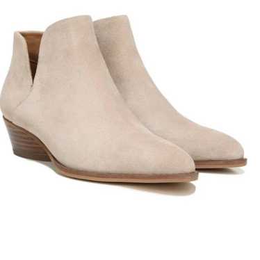 Women’s Franco Sarto Shellson Taupe Suede Ankle B… - image 1