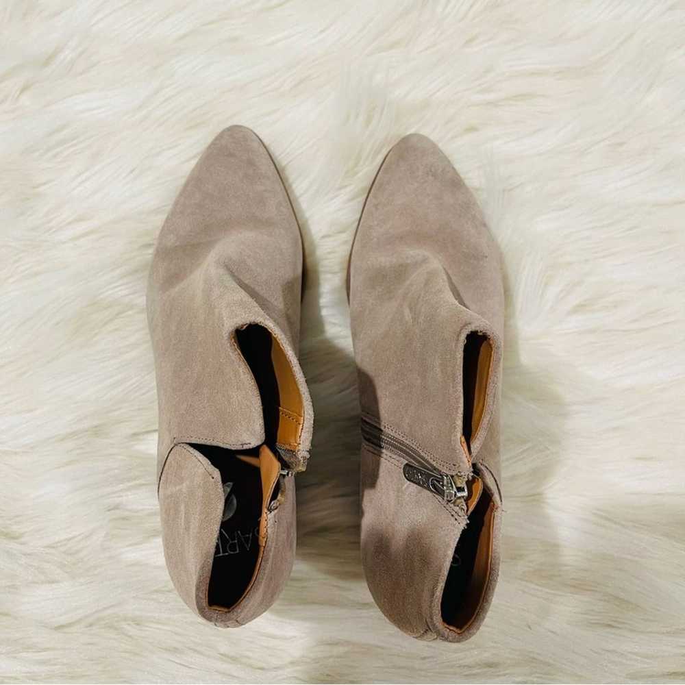 Women’s Franco Sarto Shellson Taupe Suede Ankle B… - image 5