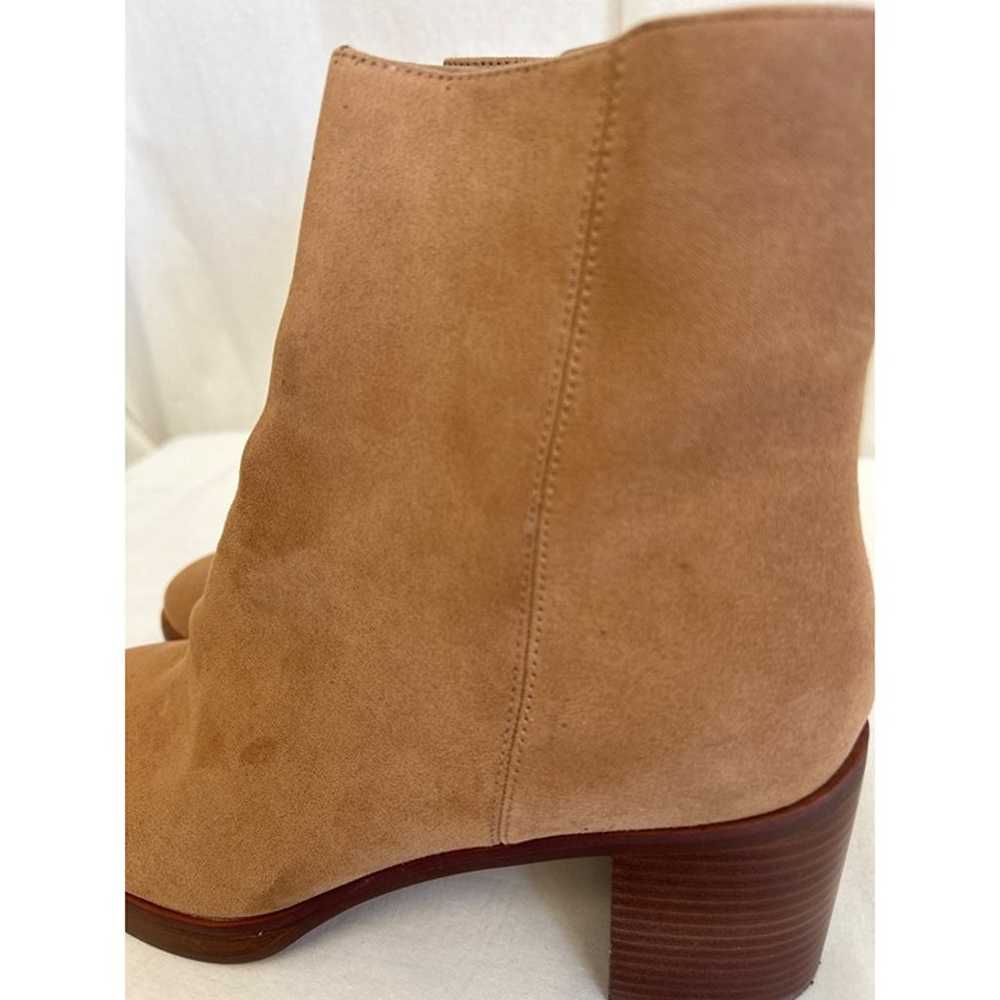 J Crew Factory Sueded platform boots BT278, Size 8 - image 4