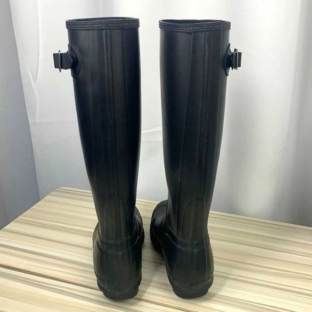 Hunter Original Tall Rain Boots With Shearling In… - image 8
