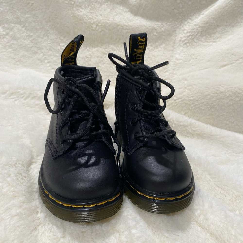 INFANT 1460 SOFTY T LEATHER LACE UP BOOT - image 2