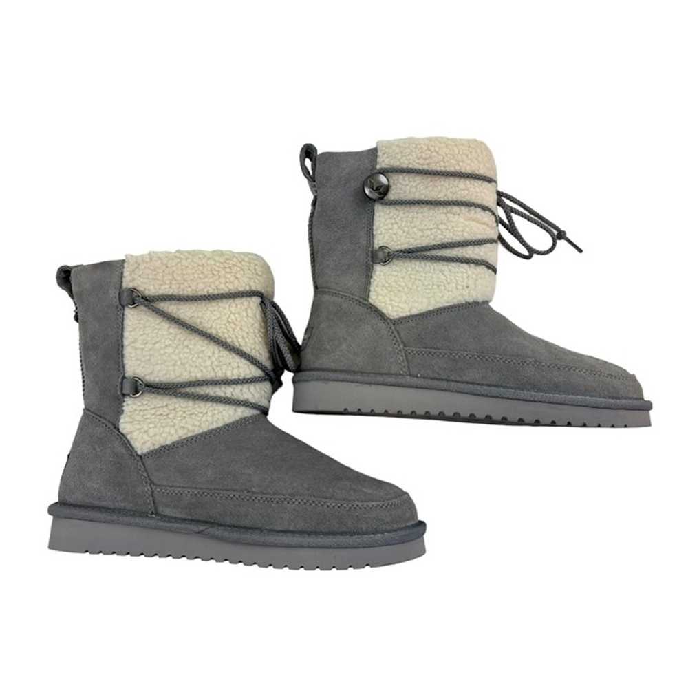 Koolaburra UGG Michon Short Boots Mid Calf Fur Fa… - image 5